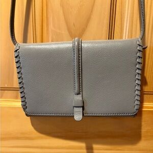 Fossil gray Leather Crossbody Bag